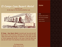 Tablet Screenshot of elcampocasa.com